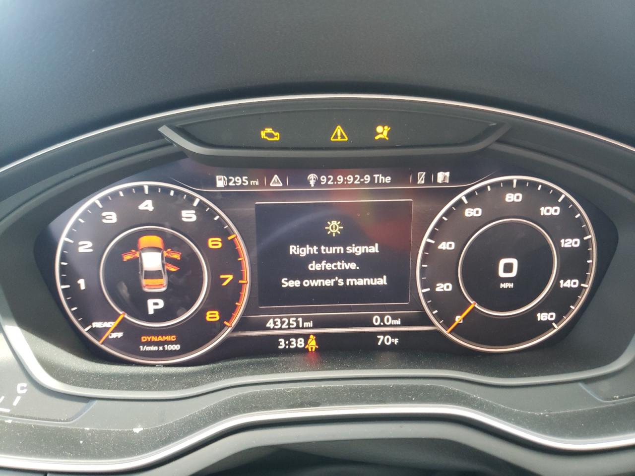 Photo 8 from auction – 2018 AUDI A4 PREMIUM with VIN WAUKMAF40JA223287
