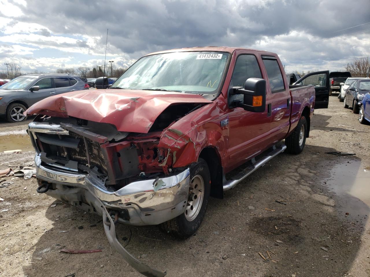 Photo 2 from auction – 2003 FORD F250 SUPER with VIN 1FTNW20L13ED30103