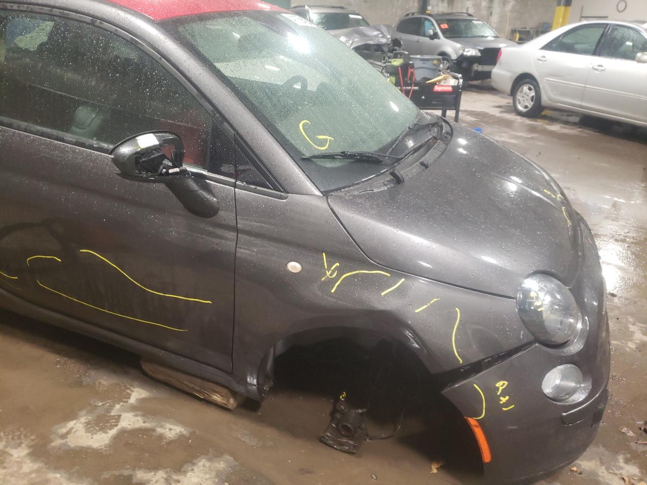 Photo 9 from auction – 2015 FIAT 500 POP with VIN 3C3CFFAR3FT678219