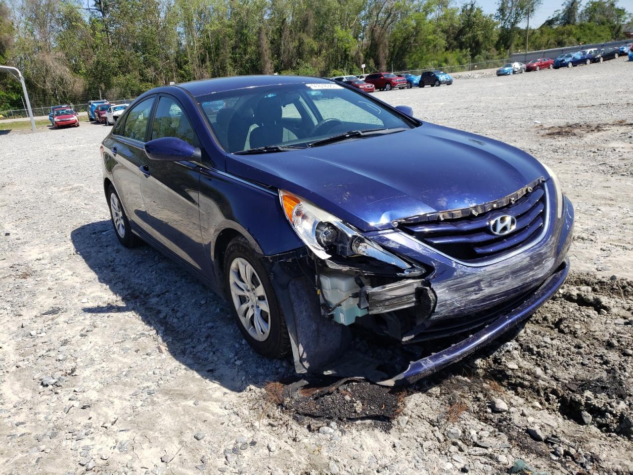 HYUNDAI SONATA GLS 2012 with VIN 5NPEB4AC3CH311929 - Photo from auction