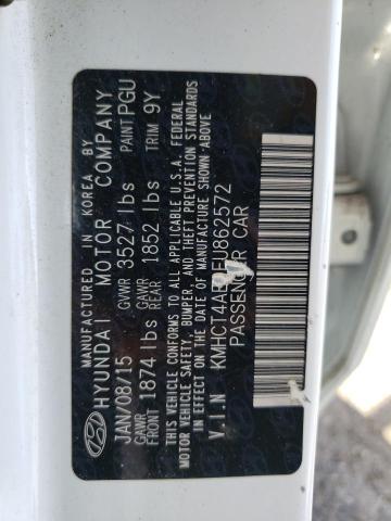 Photo 10 from auction – 2015 HYUNDAI ACCENT GLS with VIN KMHCT4AE9FU862572