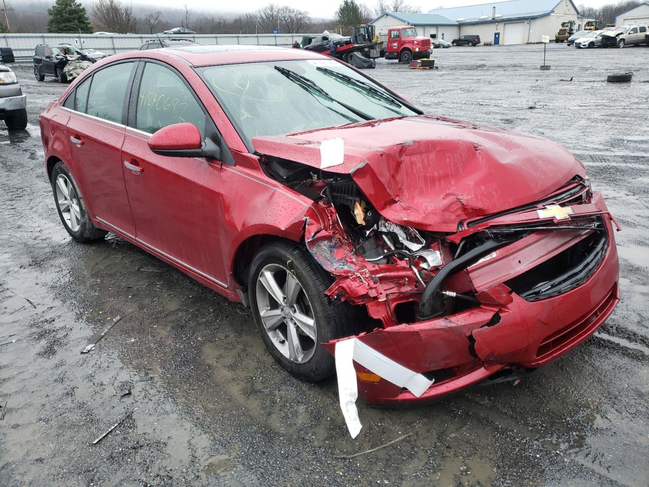 CHEVROLET CRUZE LT 2014 with VIN 1G1PE5SB2E7204897 - Photo from auction