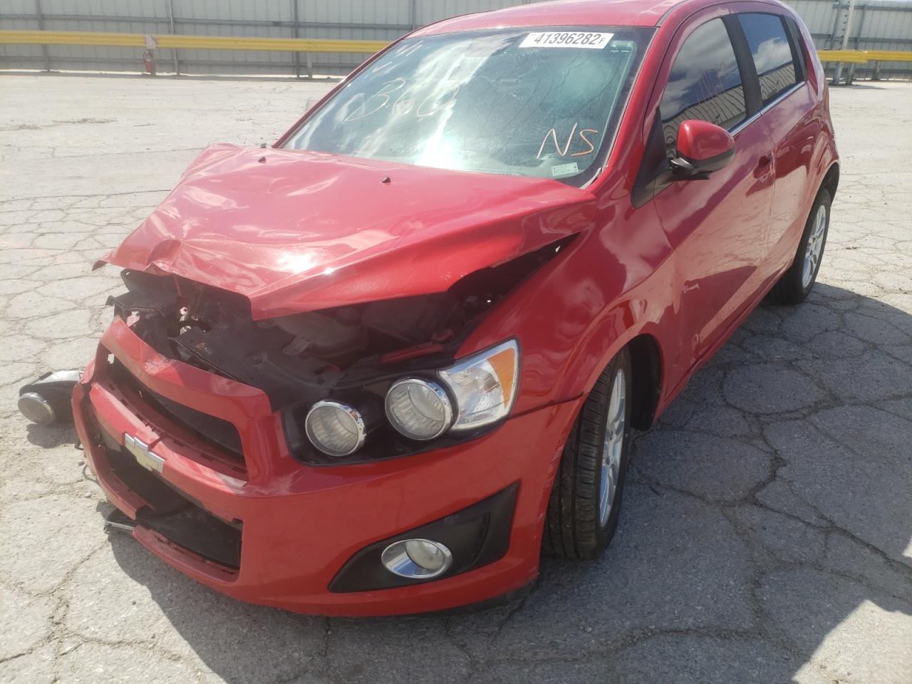 Photo 2 from auction – 2013 CHEVROLET SONIC LT with VIN 1G1JC6SH4D4178664