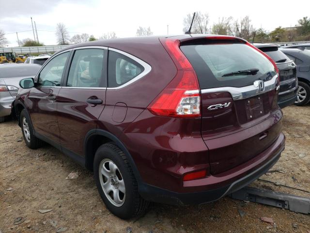 Photo 3 from auction – 2015 HONDA CR-V LX with VIN 5J6RM4H30FL111330