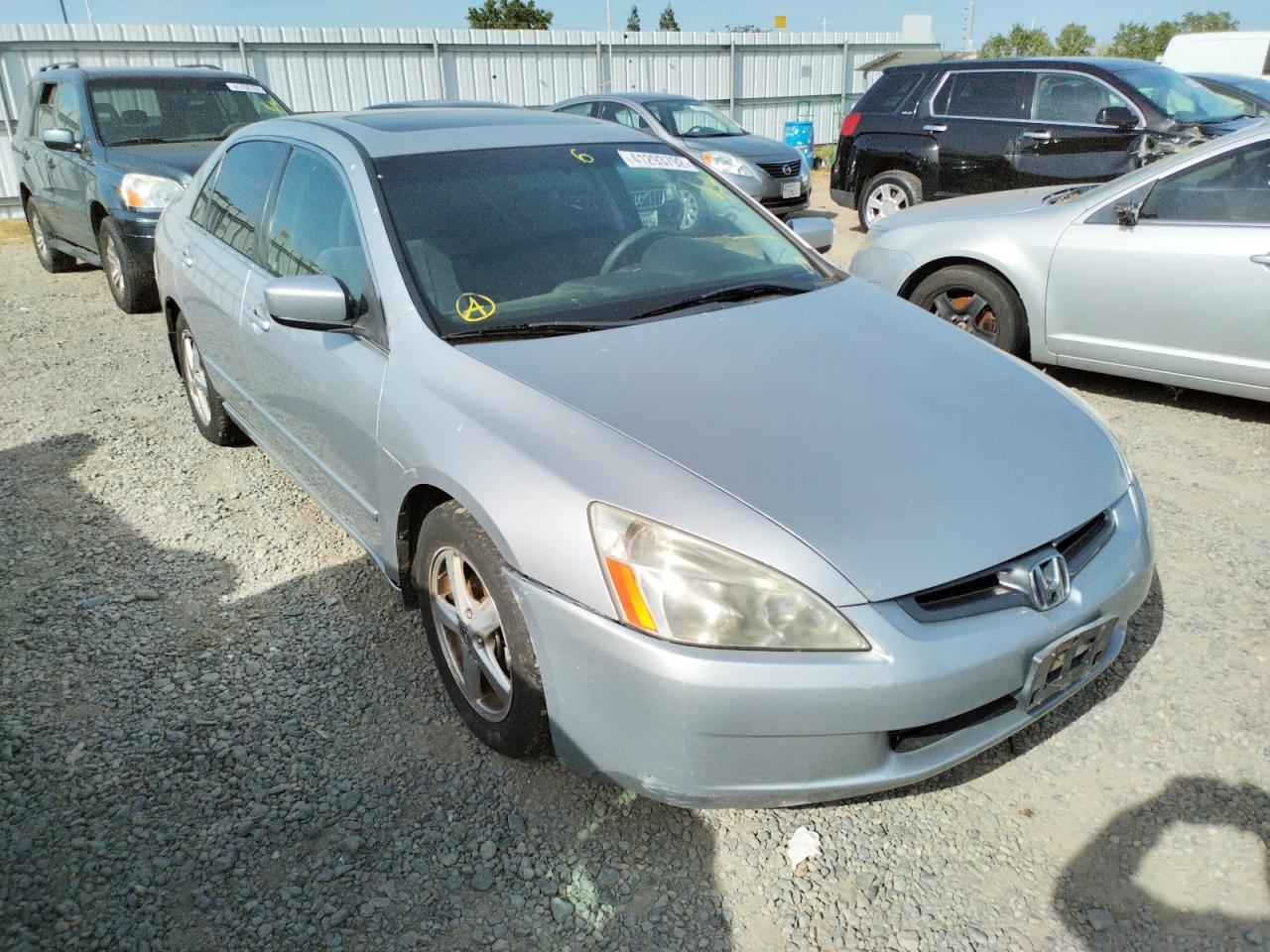 HONDA ACCORD EX 2005 with VIN JHMCM56755C005153 - Photo from auction