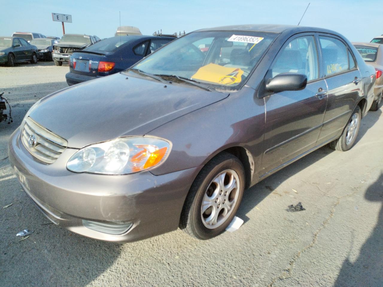 Photo 2 from auction – 2003 TOYOTA COROLLA CE with VIN 1NXBR32E73Z137759
