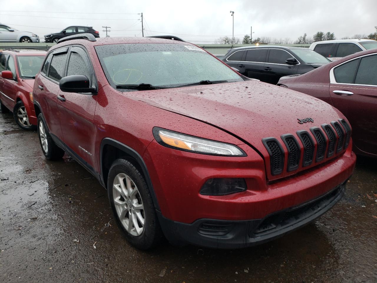 Photo 1 from auction – 2017 JEEP CHEROKEE S with VIN 1C4PJLAB2HW502658