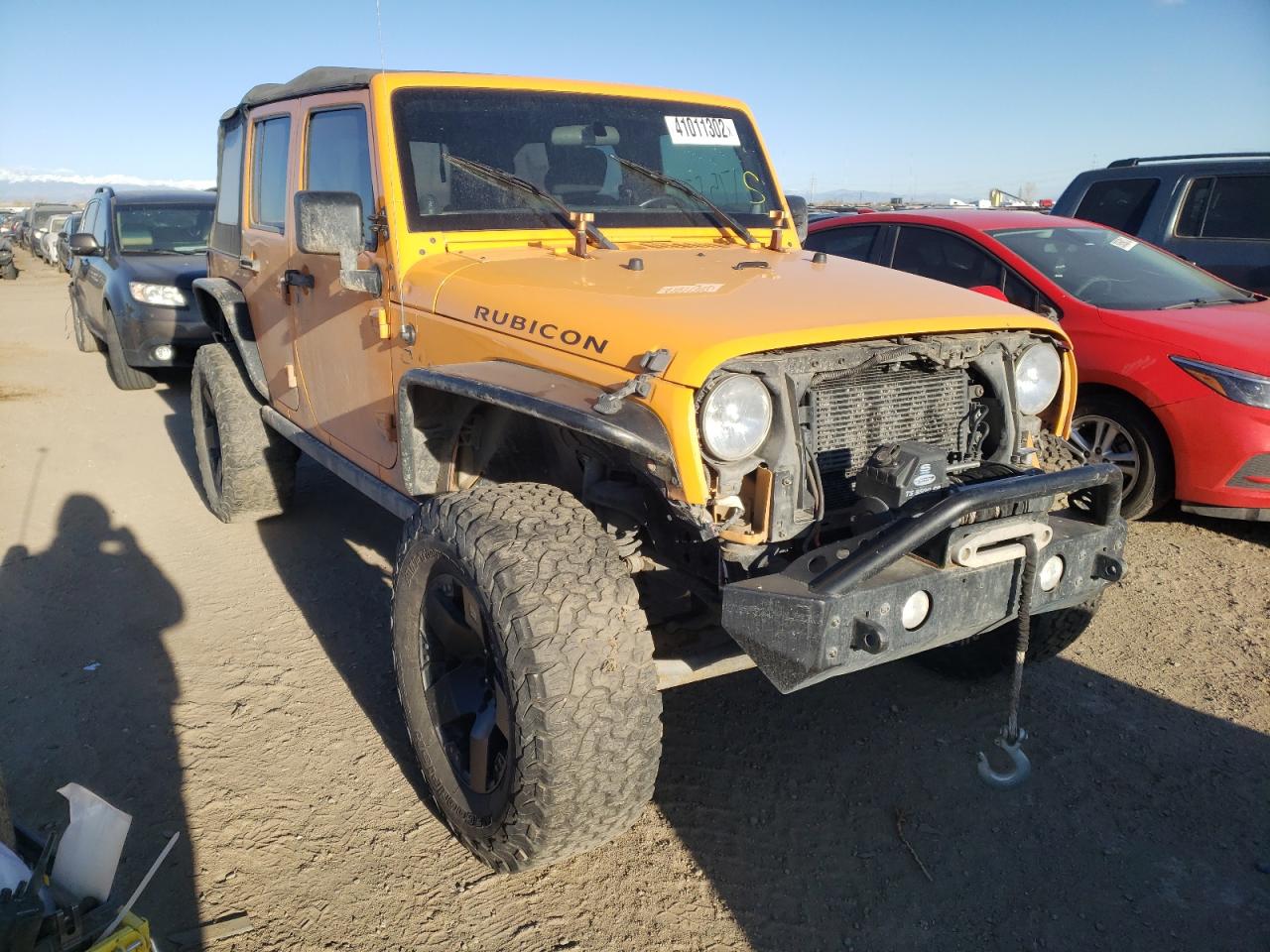 JEEP WRANGLER U 2012 with VIN 1C4HJWFG1CL137216 - Photo from auction