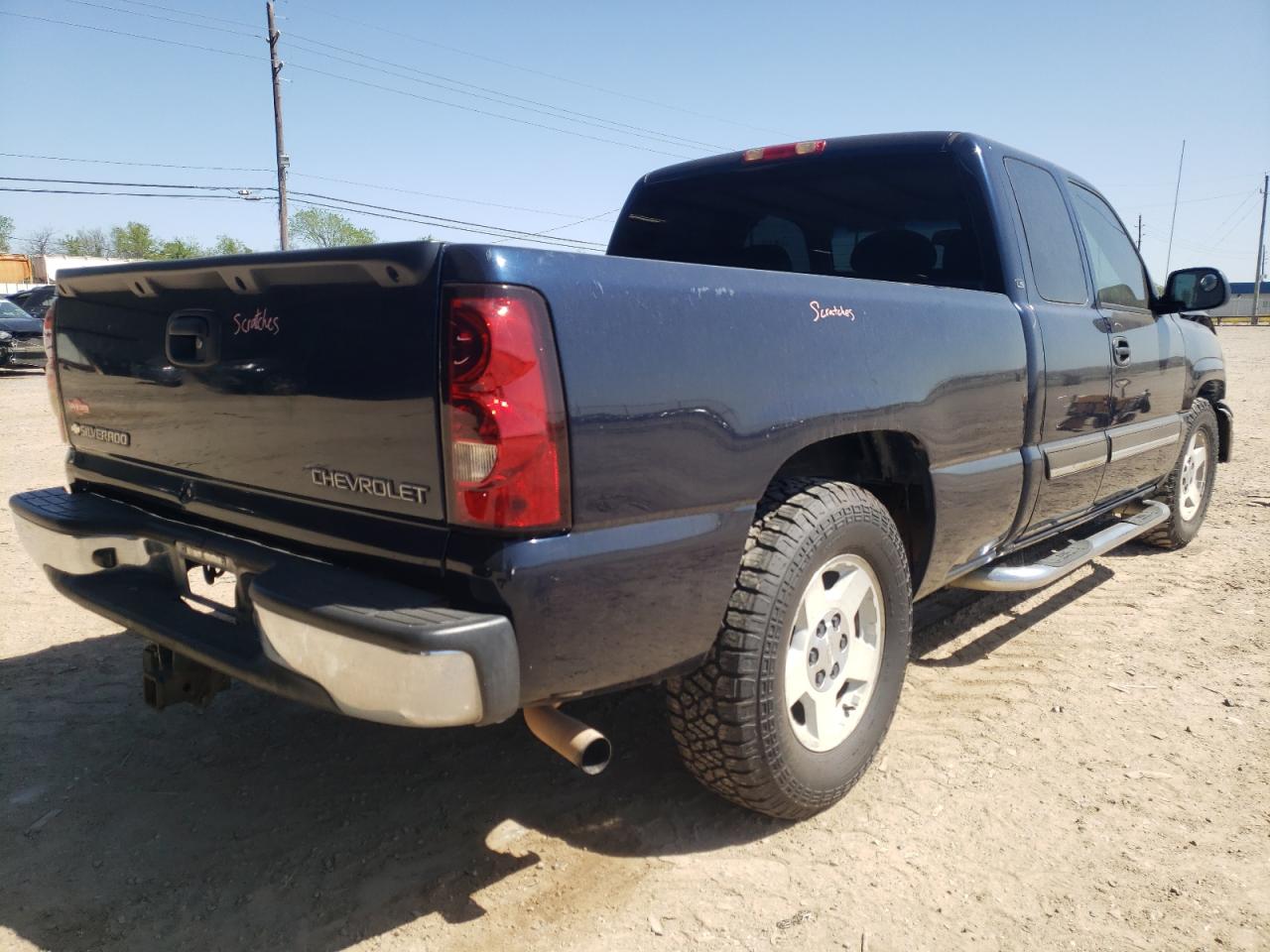 Photo 4 from auction – 2005 CHEVROLET SILVERADO with VIN 2GCEC19T951338816