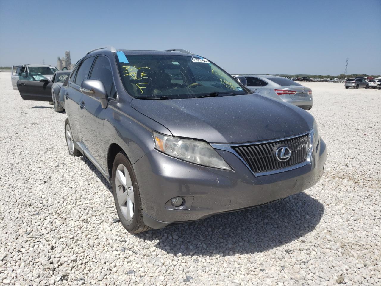 LEXUS RX 350 2012 with VIN 2T2ZK1BA9CC072978 - Photo from auction