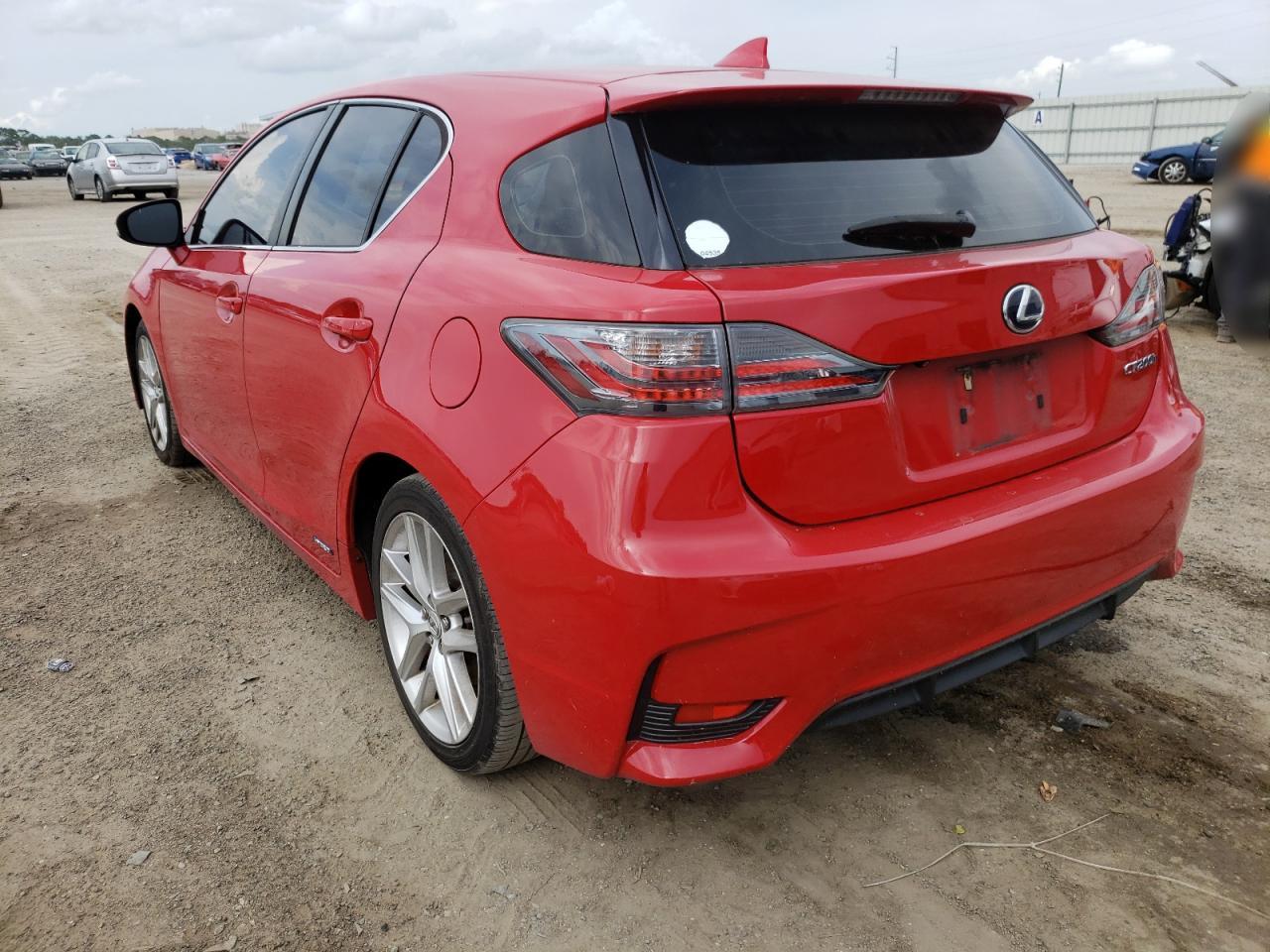 Photo 3 from auction – 2014 LEXUS CT 200 with VIN JTHKD5BH2E2206914