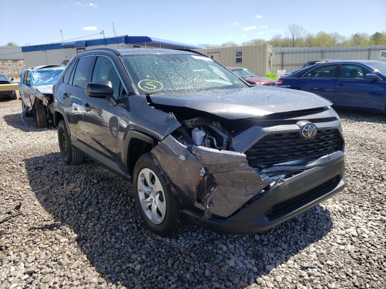 TOYOTA RAV4 LE 2019 with VIN 2T3H1RFV2KW053854 - Photo from auction