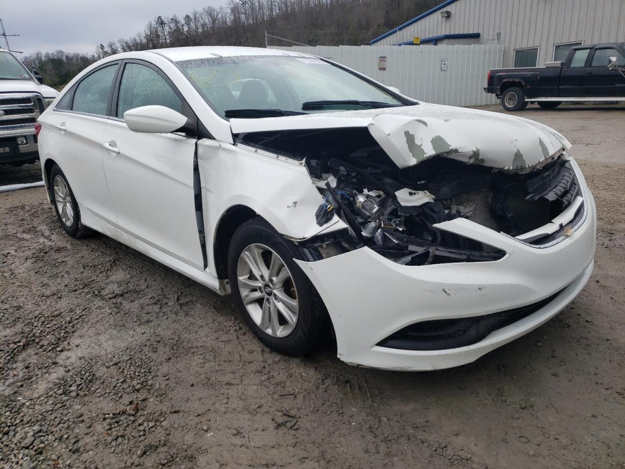 HYUNDAI SONATA GLS 2014 with VIN 5NPEB4AC6EH858700 - Photo from auction