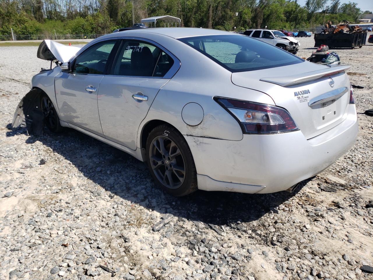 Photo 3 from auction – 2012 NISSAN MAXIMA S with VIN 1N4AA5AP5CC866277