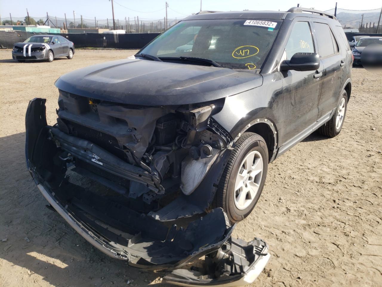 Photo 2 from auction – 2014 FORD EXPLORER with VIN 1FM5K7B82EGB01725