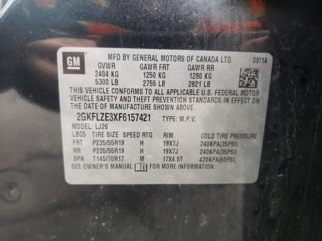 Photo 10 from auction – 2015 GMC TERRAIN DE with VIN 2GKFLZE3XF6157421