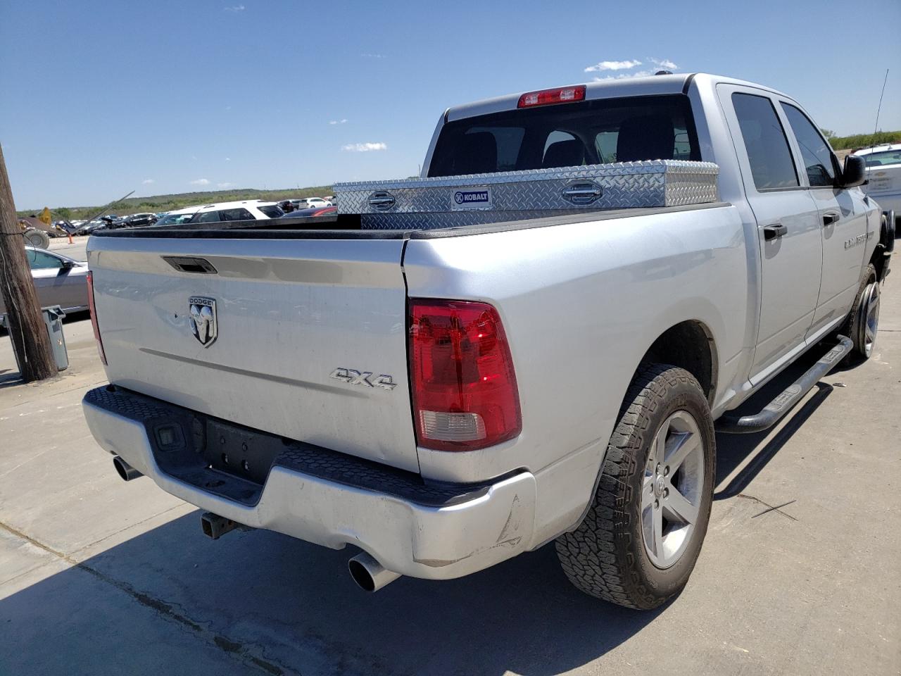 Photo 4 from auction – 2012 DODGE RAM 1500 S with VIN 1C6RD7KT7CS223521