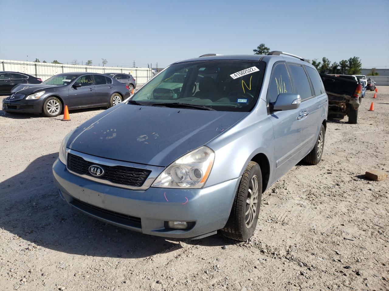 Photo 2 from auction – 2012 KIA SEDONA EX with VIN KNDMH4C77C6453141