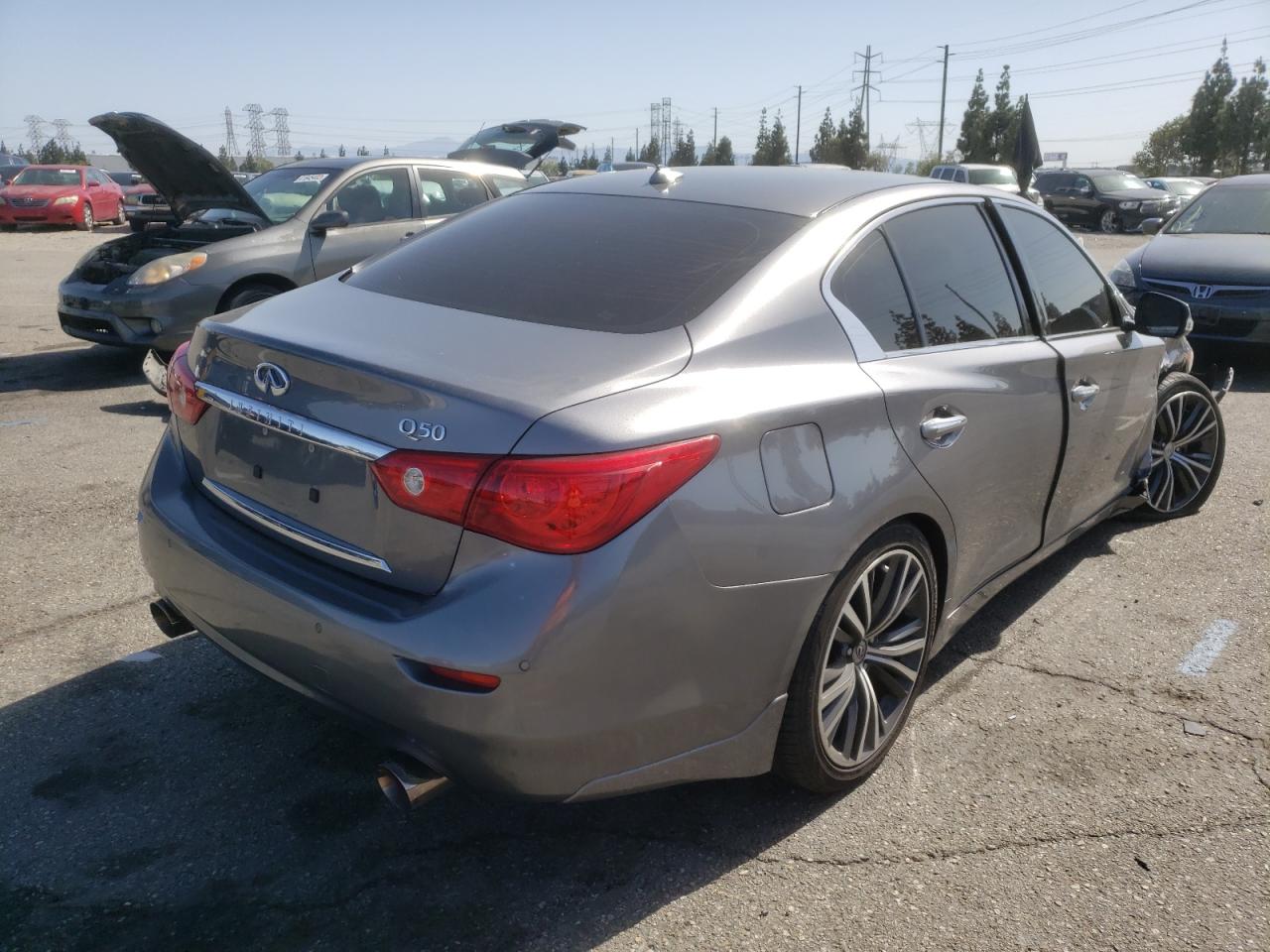 Photo 4 from auction – 2014 INFINITI Q50 BASE with VIN JN1BV7AP8EM682448
