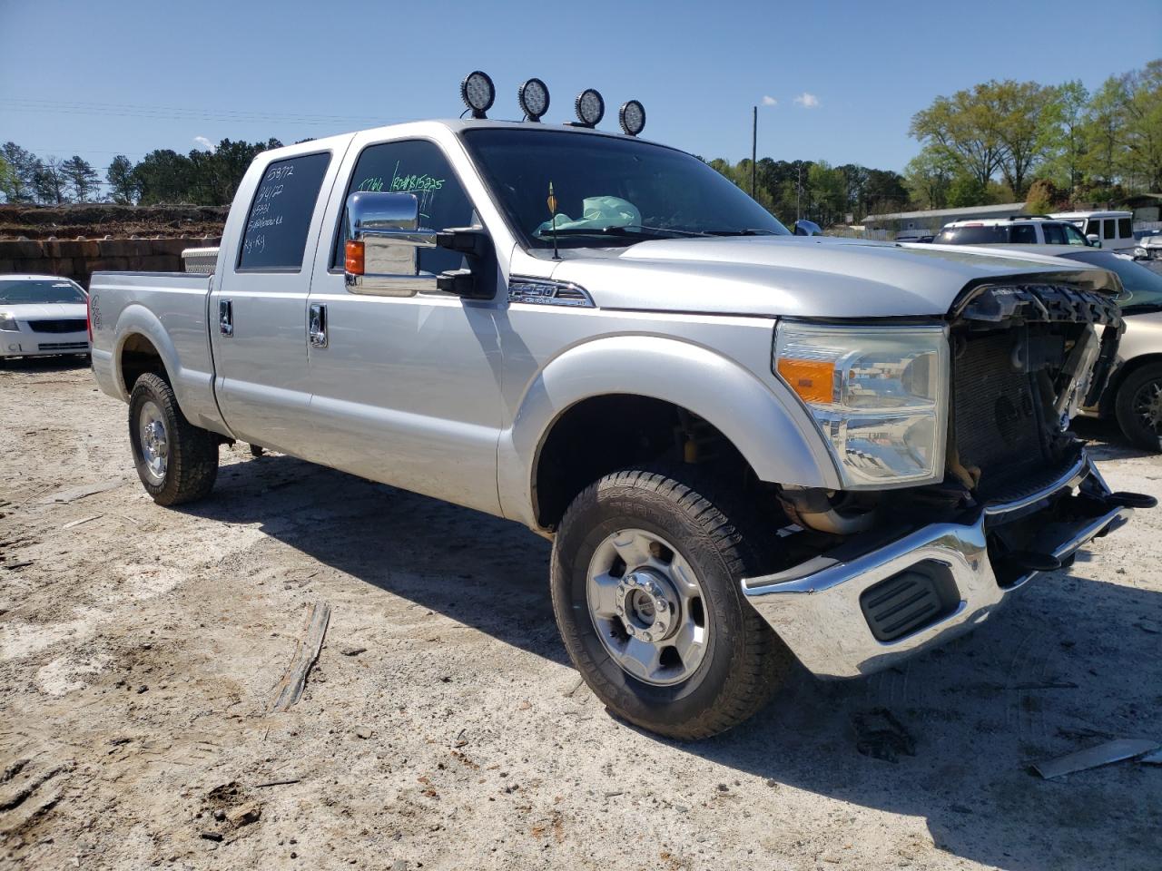 FORD F250 SUPER 2011 with VIN 1FT7W2B63BEC75331 - Photo from auction