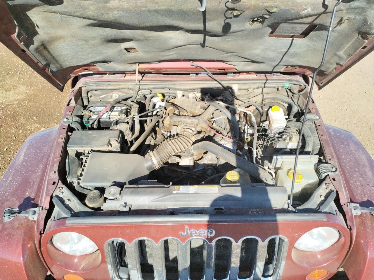 Photo 7 from auction – 2007 JEEP WRANGLER S with VIN 1J8FA54197L155347