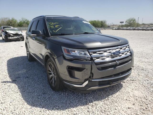 FORD EXPLORER L 2018 with VIN 1FM5K7F81JGB10730 - Photo from auction