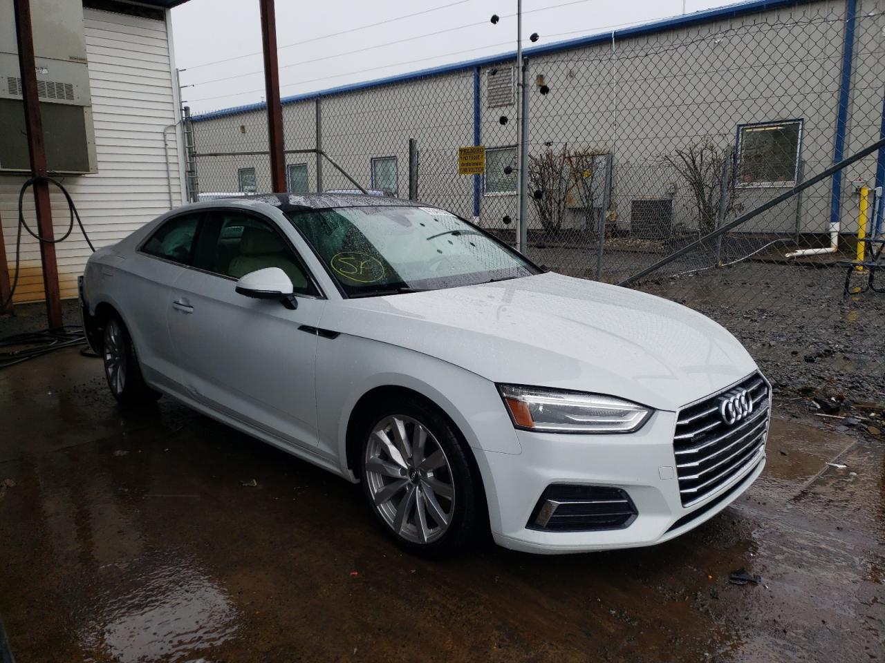 Foto 1 de la subasta – 2018 AUDI A5 PREMIUM con VIN WAUNNAF53JA100635