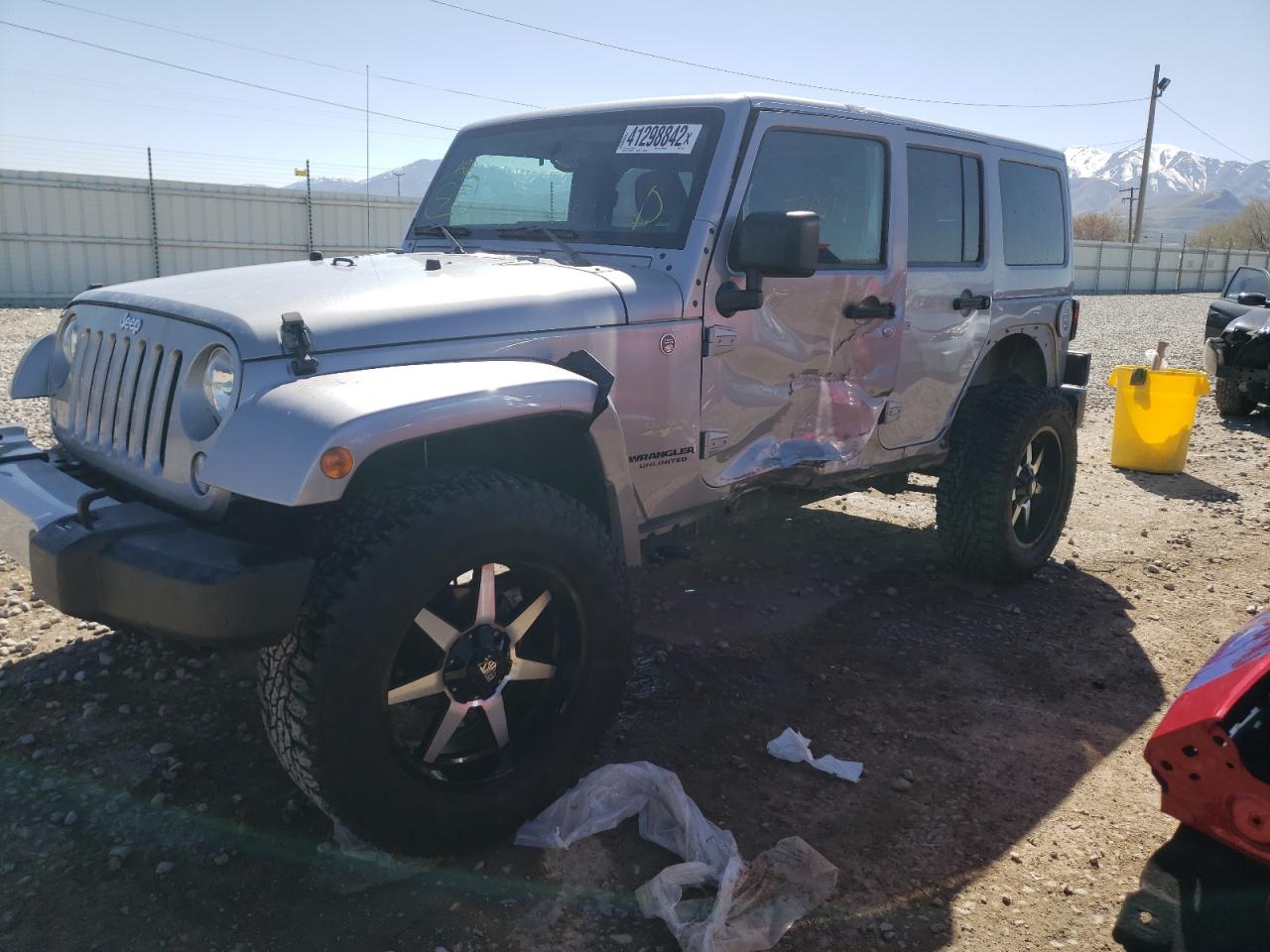 Photo 9 from auction – 2014 JEEP WRANGLER U with VIN 1C4BJWEG0EL150789