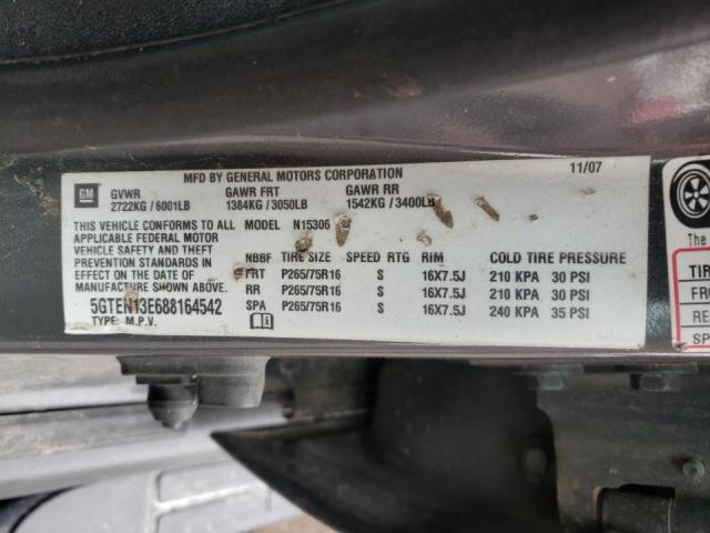 Photo 10 from auction – 2008 HUMMER H3 with VIN 5GTEN13E688164542