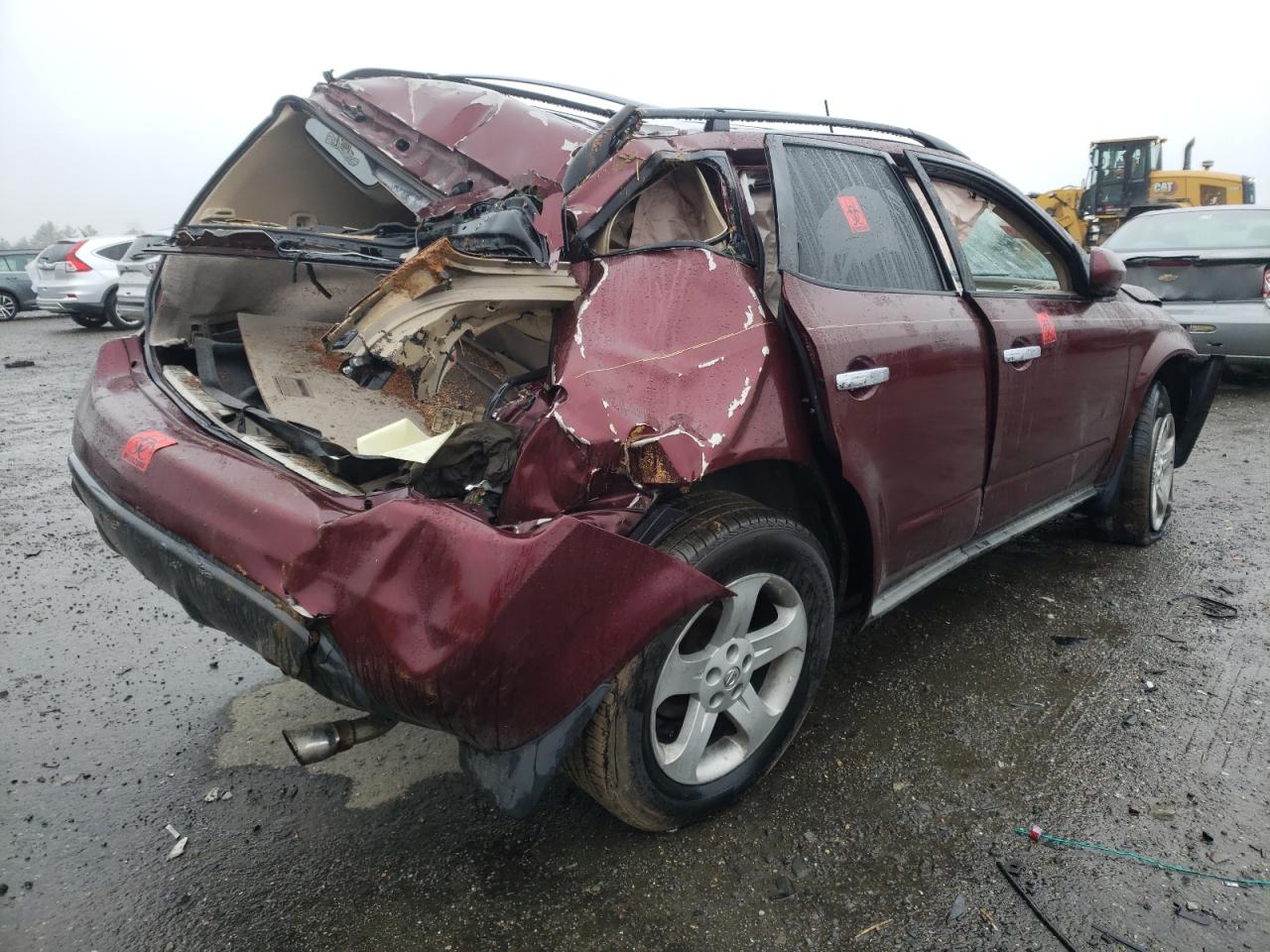 Photo 4 from auction – 2005 NISSAN MURANO SL with VIN JN8AZ08W15W432110