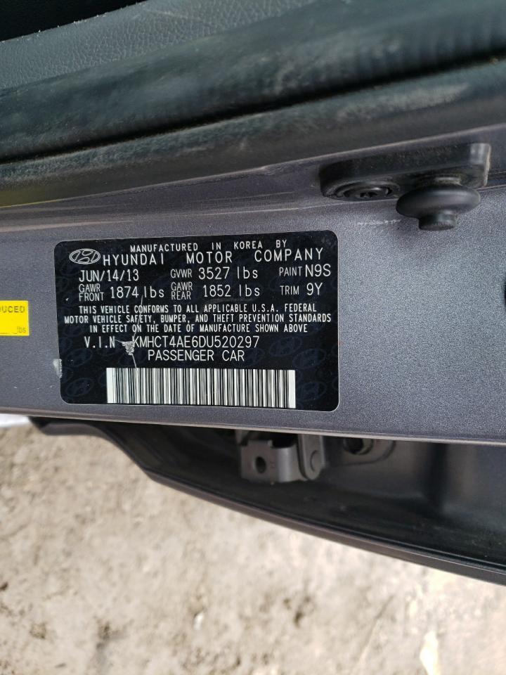 Photo 10 from auction – 2013 HYUNDAI ACCENT GLS with VIN KMHCT4AE6DU520297