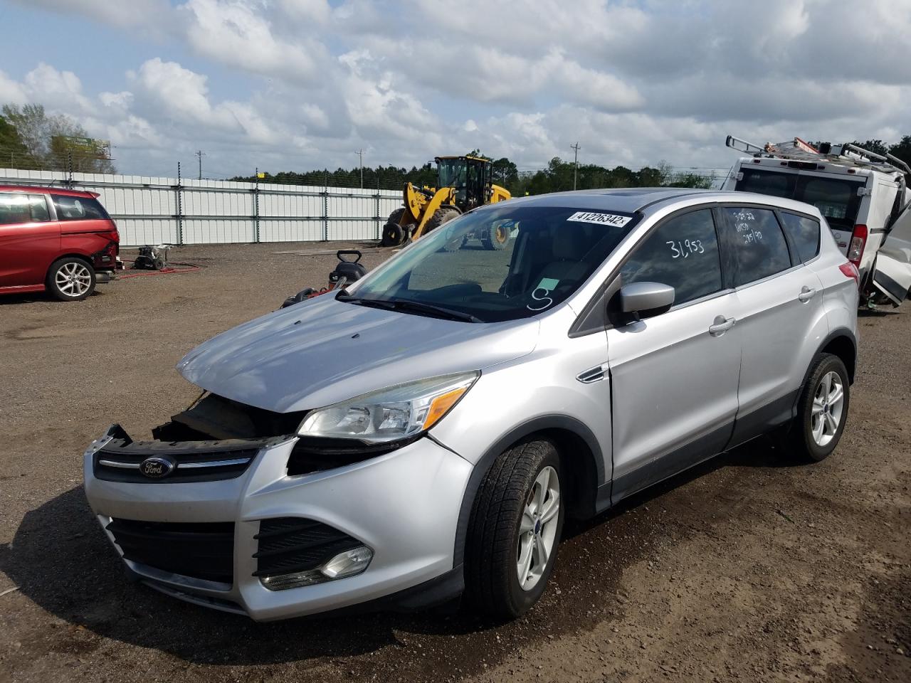 Photo 2 from auction – 2014 FORD ESCAPE SE with VIN 1FMCU0GX2EUB71560