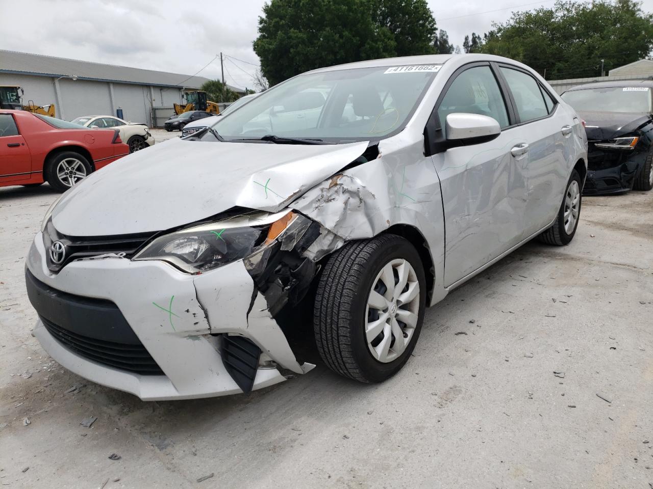 Photo 2 from auction – 2014 TOYOTA COROLLA L with VIN 2T1BURHE8EC067654