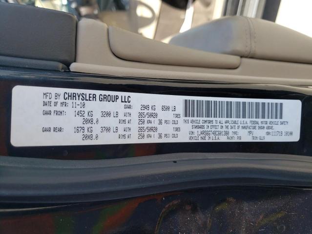 Photo 10 from auction – 2011 JEEP GRAND CHER with VIN 1J4RS6GT4BC601380