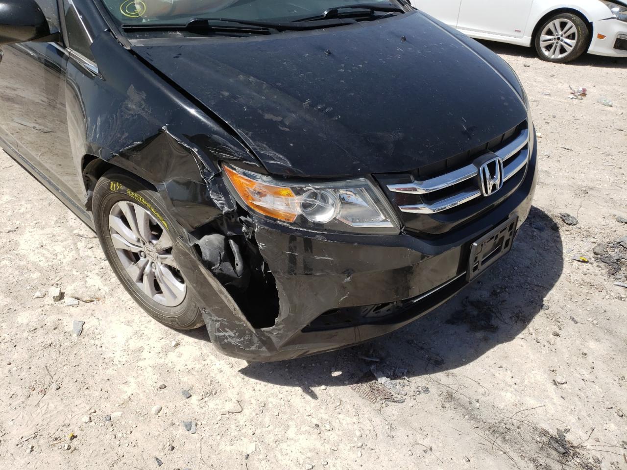 Photo 9 from auction – 2016 HONDA ODYSSEY EX with VIN 5FNRL5H60GB045973