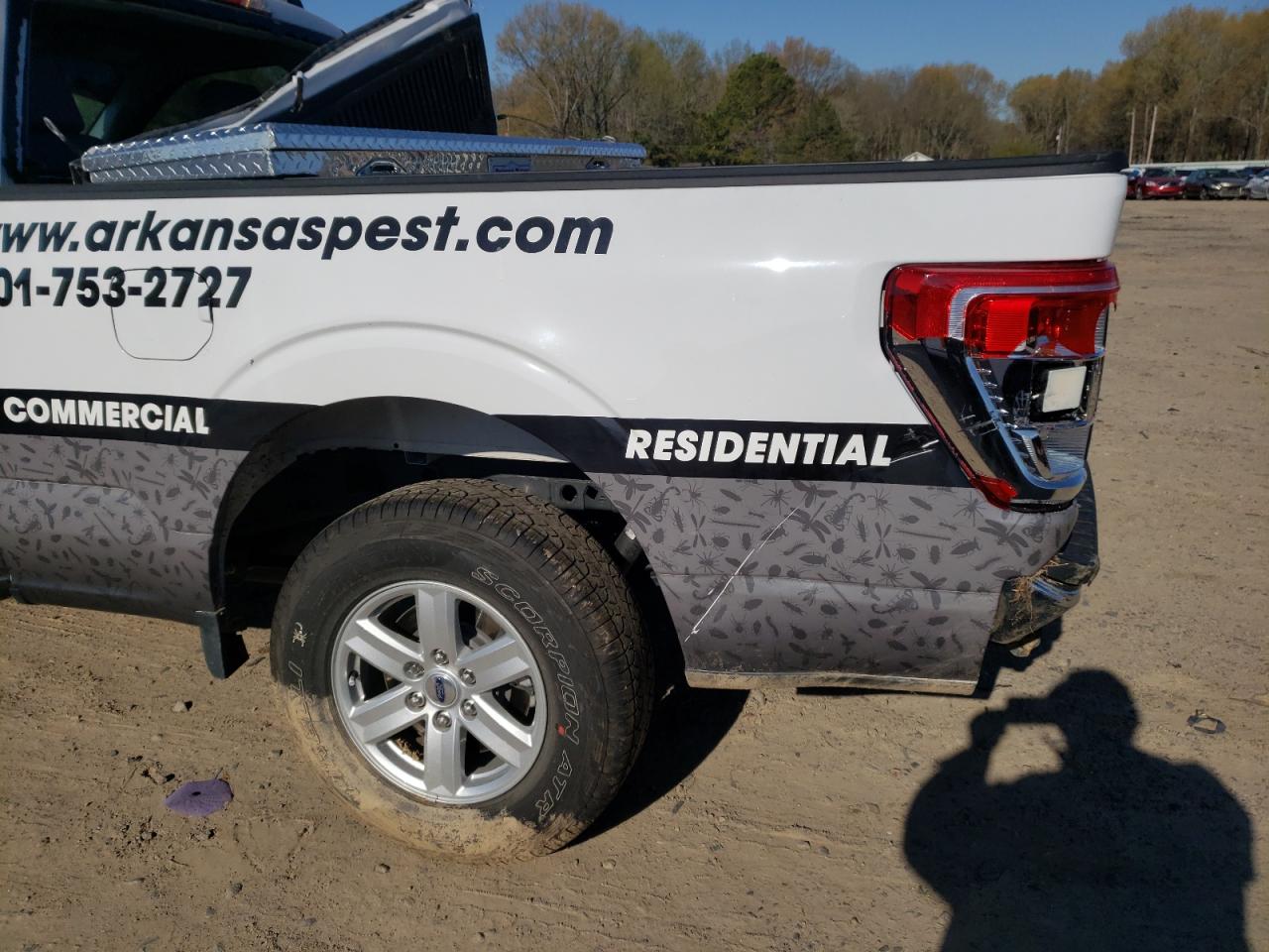 Photo 9 from auction – 2021 FORD F150 with VIN 1FTMF1EB9MKE86303
