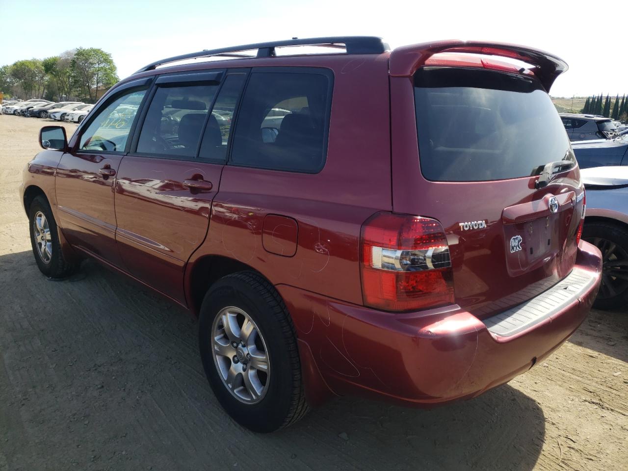 Photo 3 from auction – 2007 TOYOTA HIGHLANDER with VIN JTEGD21A270169870