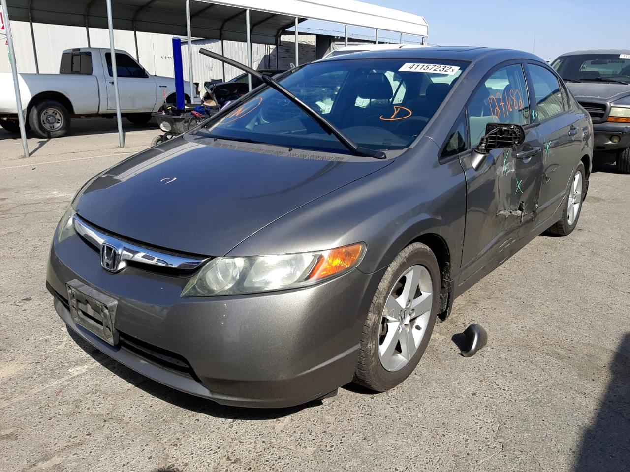 Photo 2 from auction – 2007 HONDA CIVIC EX with VIN 1HGFA15817L055918