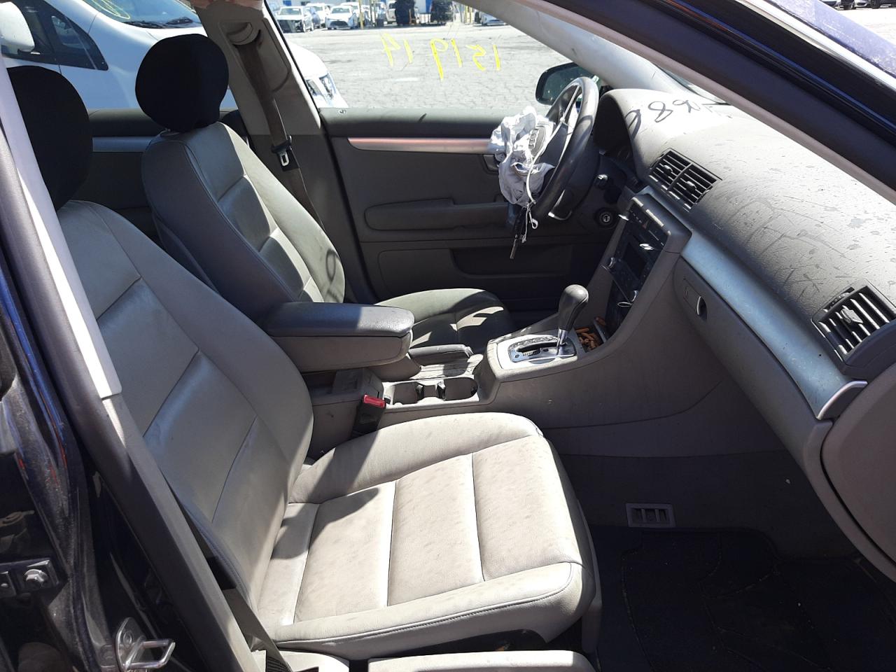 Photo 5 from auction – 2007 AUDI A4 2 with VIN WAUAF78E17A058356