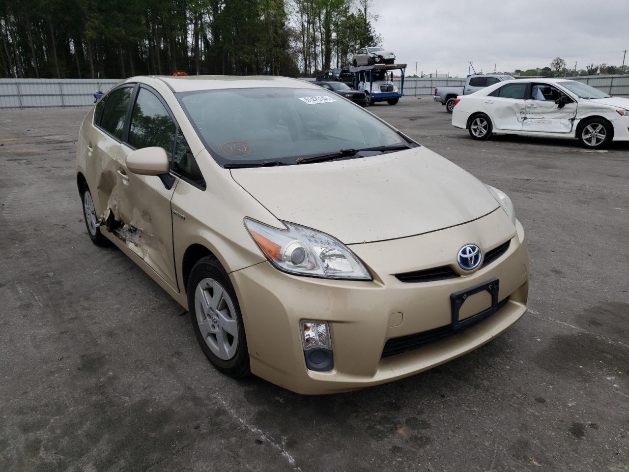 TOYOTA PRIUS 2011 with VIN JTDKN3DU2B1392484 - Photo from auction