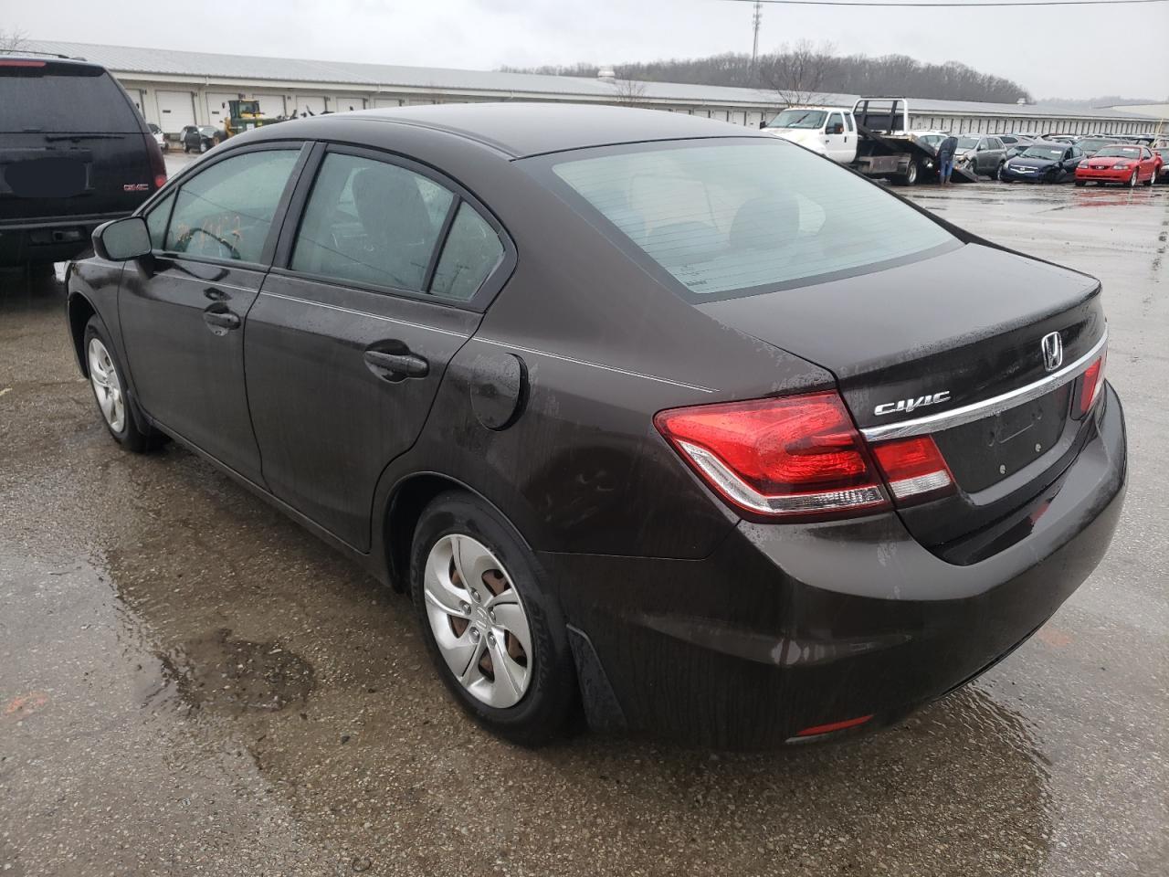 Photo 3 from auction – 2014 HONDA CIVIC with VIN 2HGFB2F55EH510402