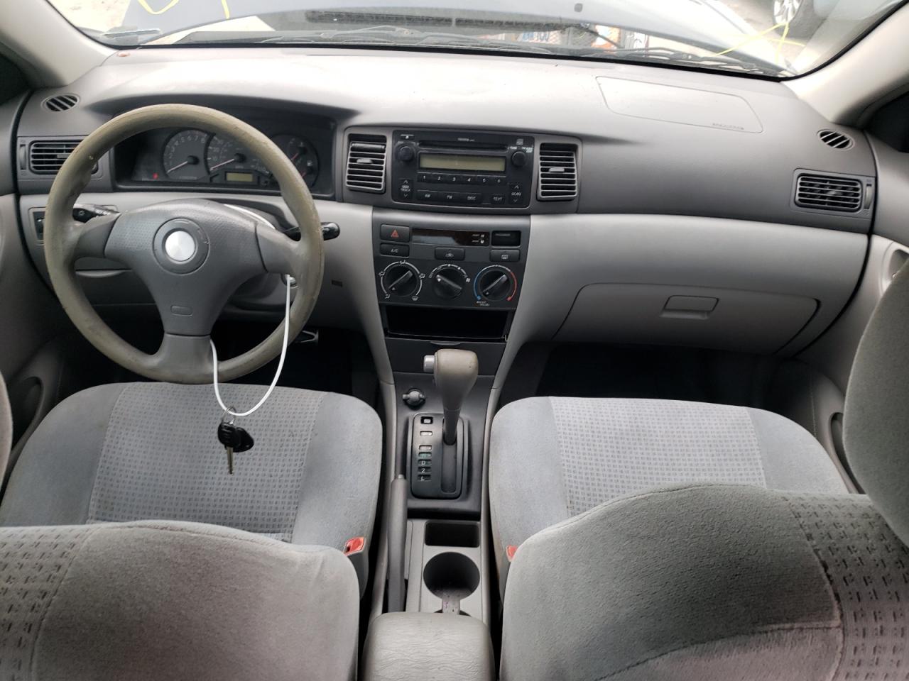 Photo 9 from auction – 2007 TOYOTA COROLLA CE with VIN 2T1BR32E17C769826
