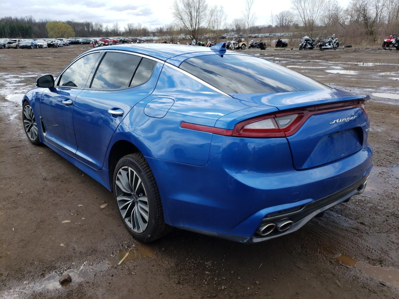 Photo 3 from auction – 2018 KIA STINGER PR with VIN KNAE25LA2J6025964