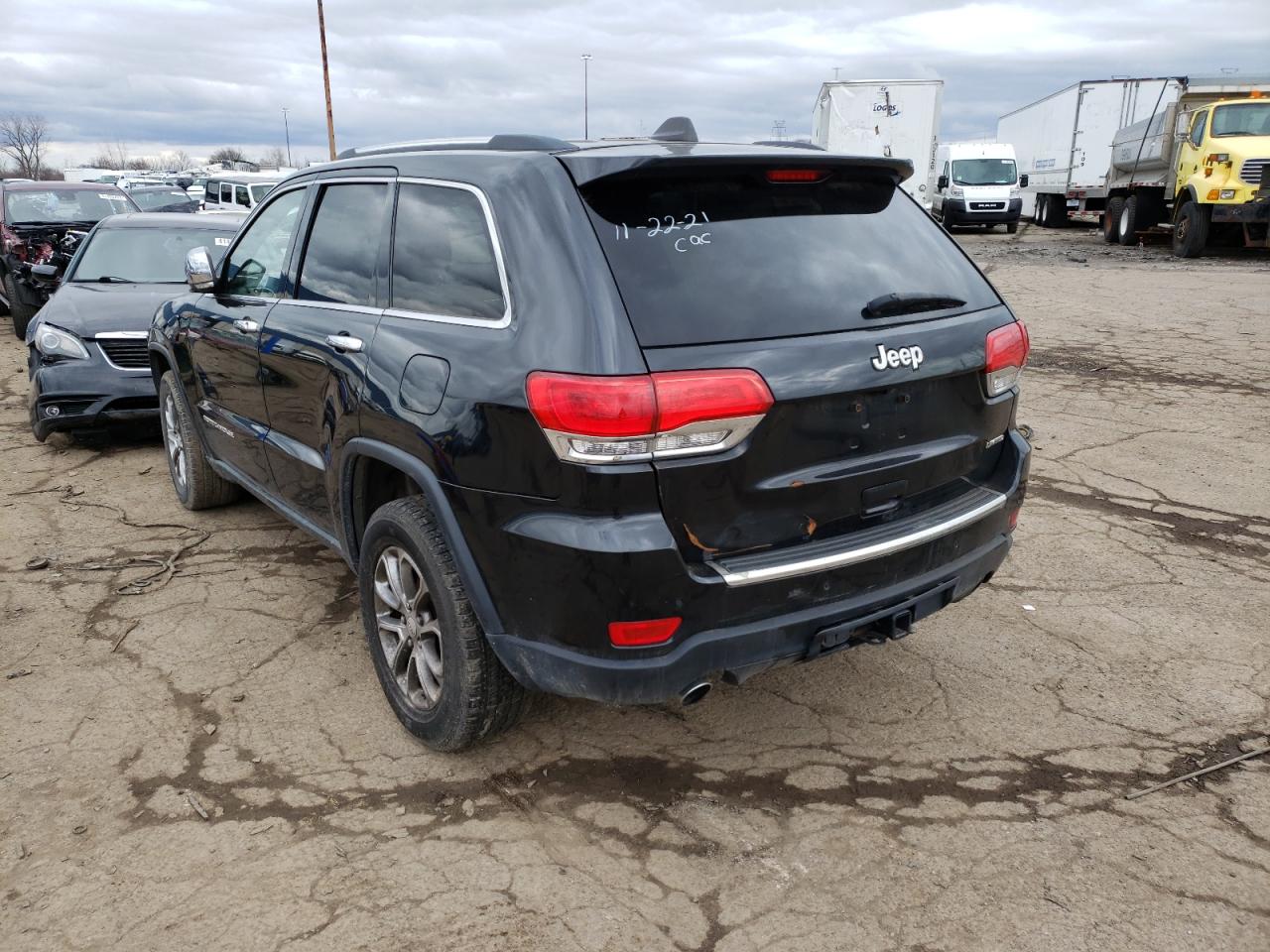Photo 3 from auction – 2014 JEEP GRAND CHER with VIN 1C4RJEBT4EC187239