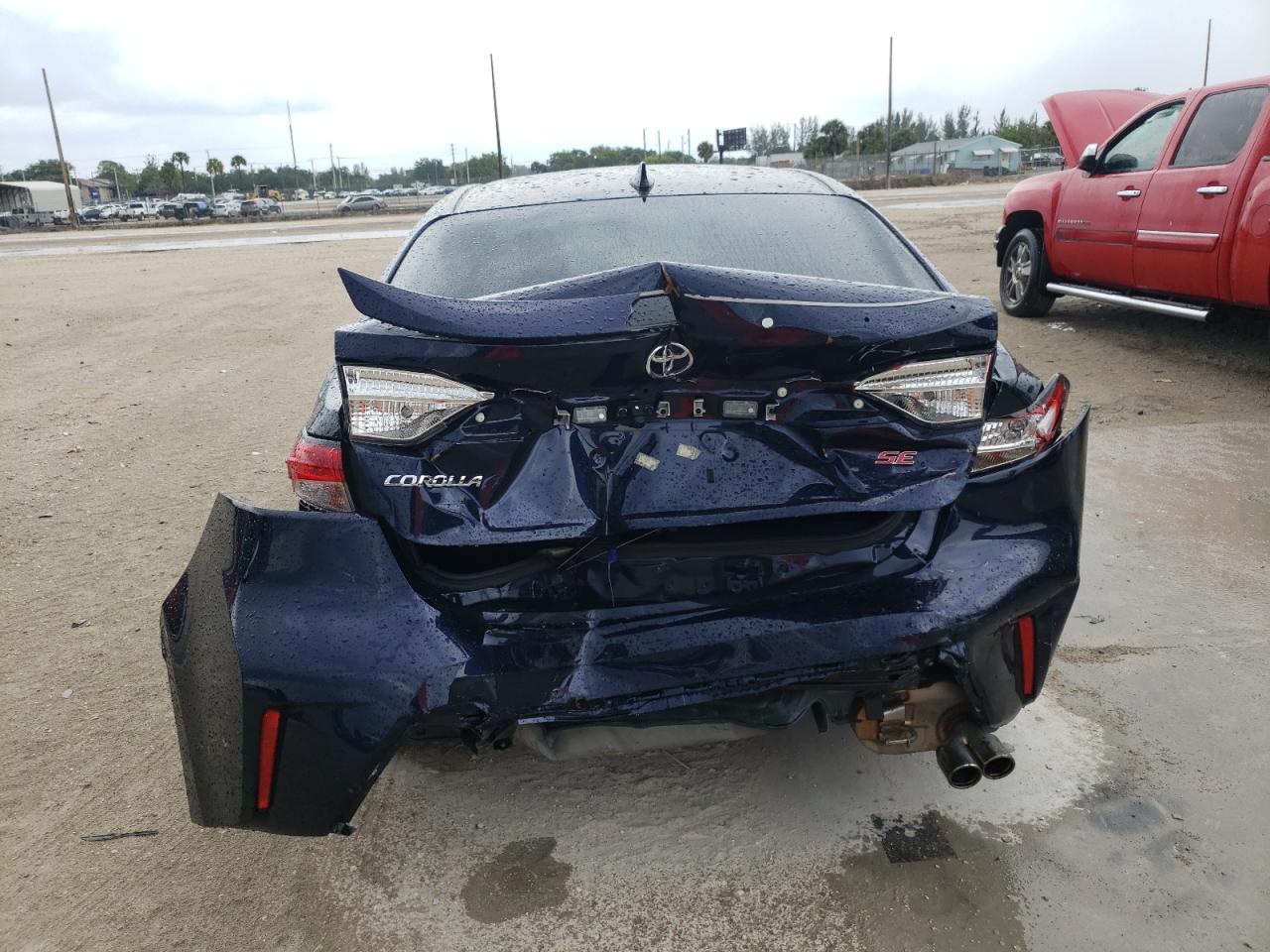 Photo 9 from auction – 2021 TOYOTA COROLLA SE with VIN 5YFS4MCE0MP081489