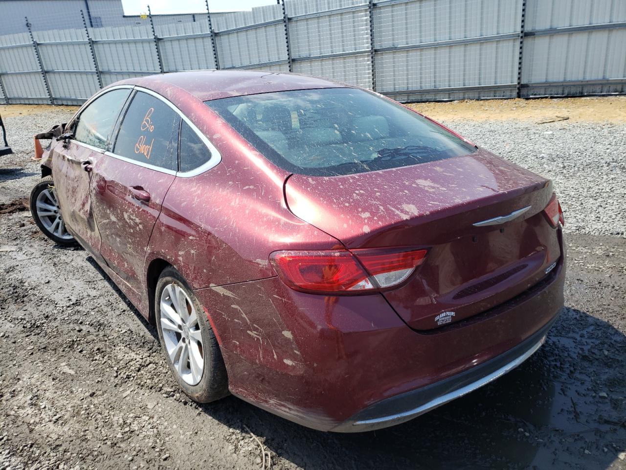 Photo 3 from auction – 2015 CHRYSLER 200 LIMITE with VIN 1C3CCCAB9FN528397