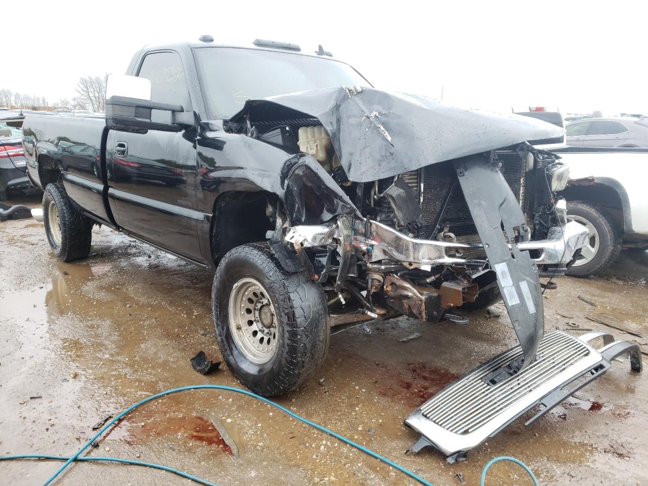 GMC SIERRA K25 2006 with VIN 1GTHK24296E132433 - Photo from auction