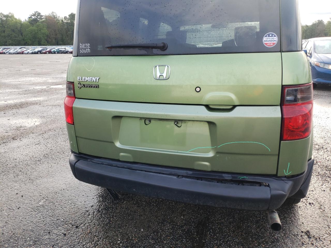 Photo 9 from auction – 2008 HONDA ELEMENT EX with VIN 5J6YH18728L014005