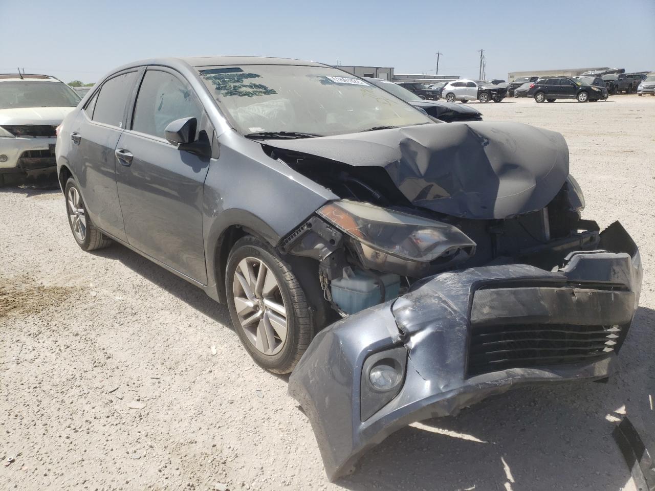 TOYOTA COROLLA EC 2014 with VIN 5YFBPRHE0EP032971 - Photo from auction