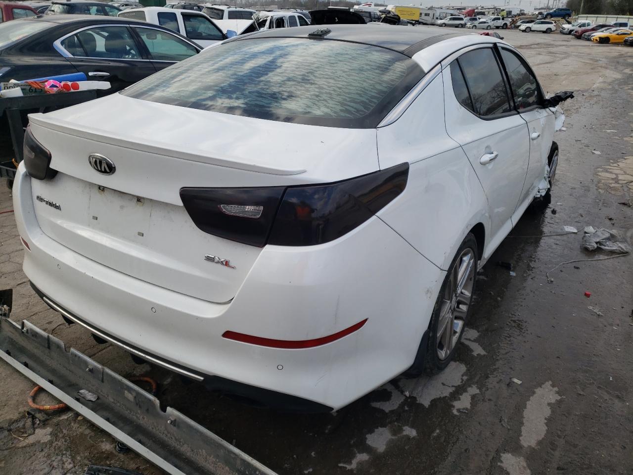 Photo 4 from auction – 2014 KIA OPTIMA SX with VIN 5XXGR4A65EG347070